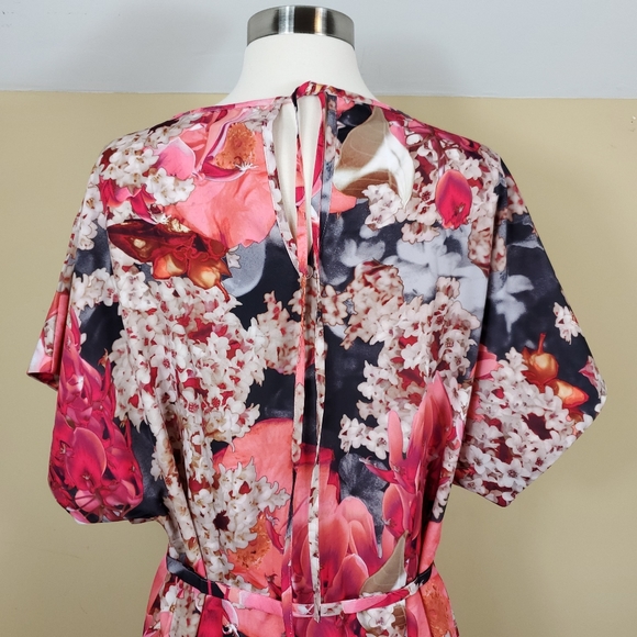 Ted Baker Pink Floral Dress - Picture 6 of 8